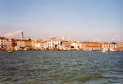 The Giudecca canal in Venice